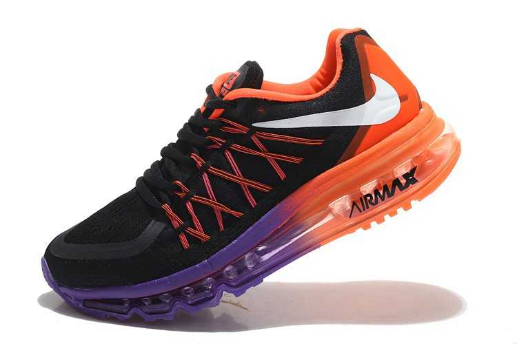 nike air max 2015 femme marque bateau authentique chute noir orange pourpre pas cher